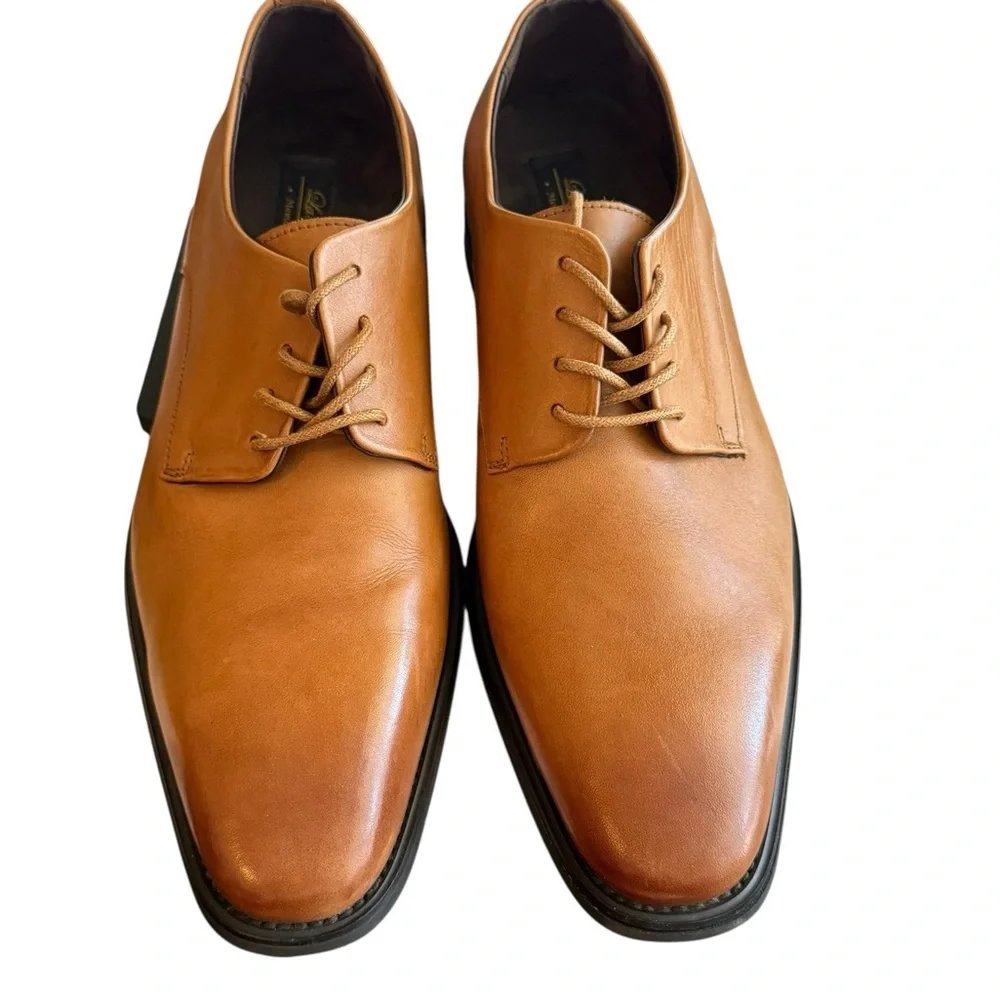 La Milano Oxford Leather Shoes - Men’s Size 10.5 Style A11326 - Picture 2 of 15